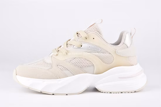 Chaussures de sport pour femmes, chaussures de sport pour filles, baskets de marche respirantes en maille PU pour femmes